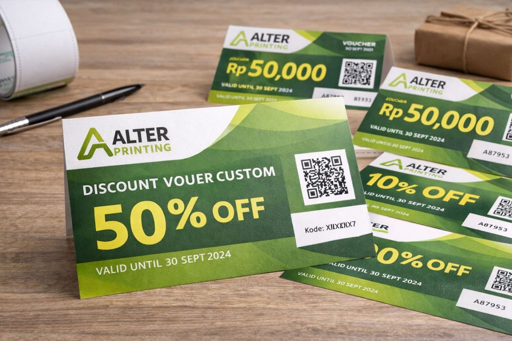 Cetak Voucher Custom – Tingkatkan Loyalitas Pelanggan