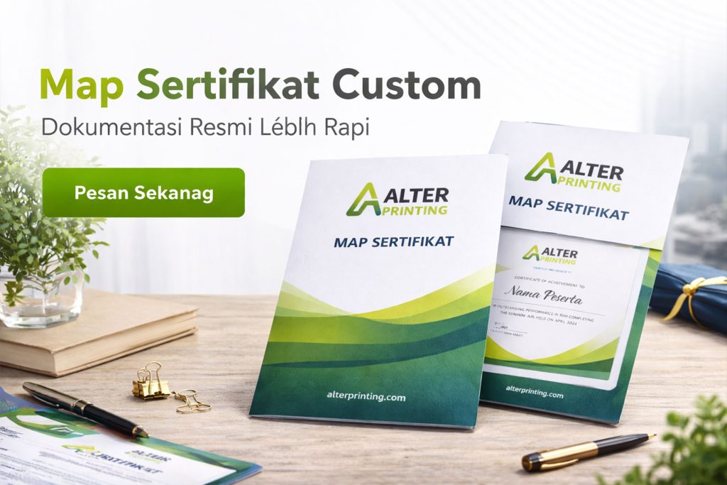 Map Sertifikat Custom – Dokumentasi Resmi Lebih Rapi