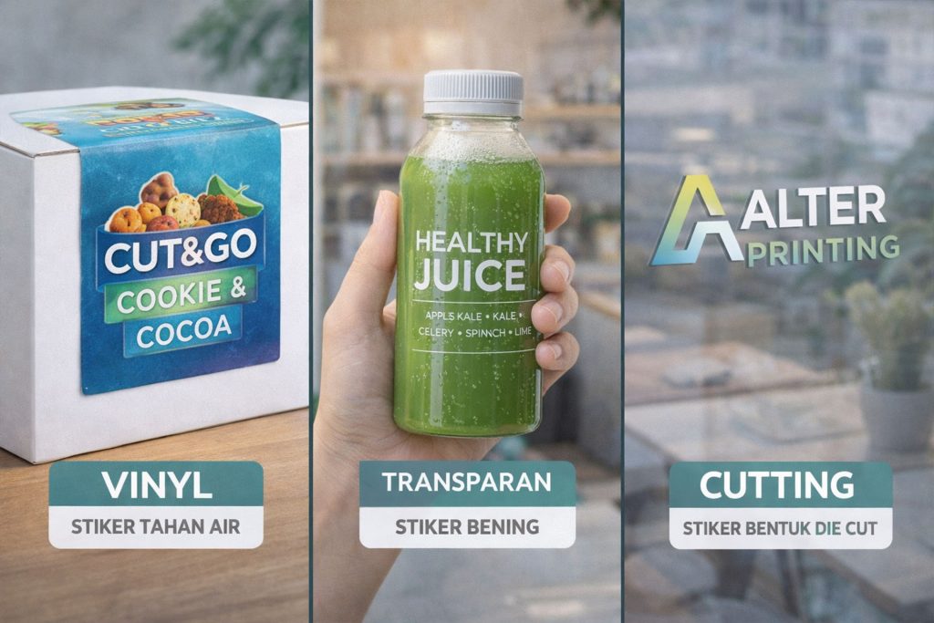 Panduan Memilih Bahan Stiker Sesuai Kebutuhan
