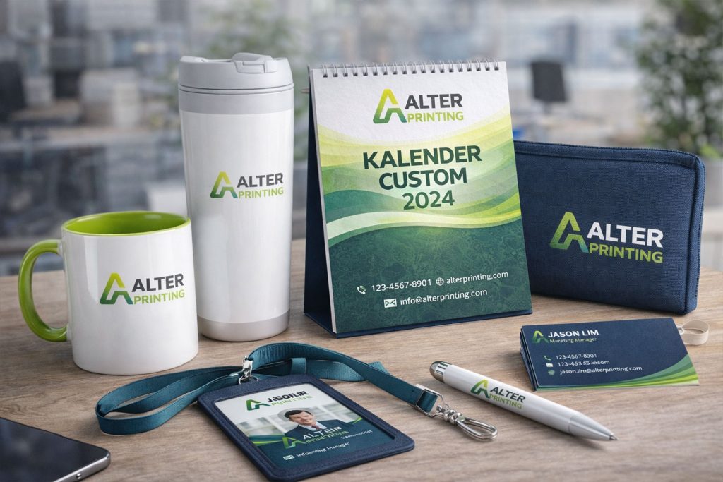 Merchandise Kantor Custom – Solusi Branding Internal Perusahaan