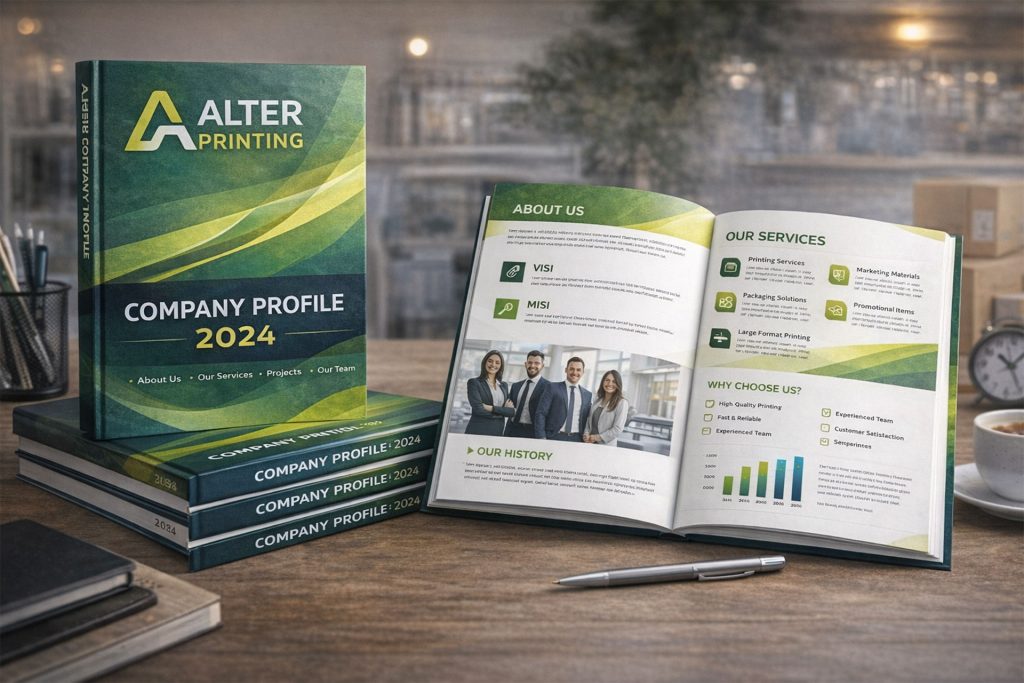 Buku Company Profile Tahunan – Dokumentasi Profesional Perusahaan