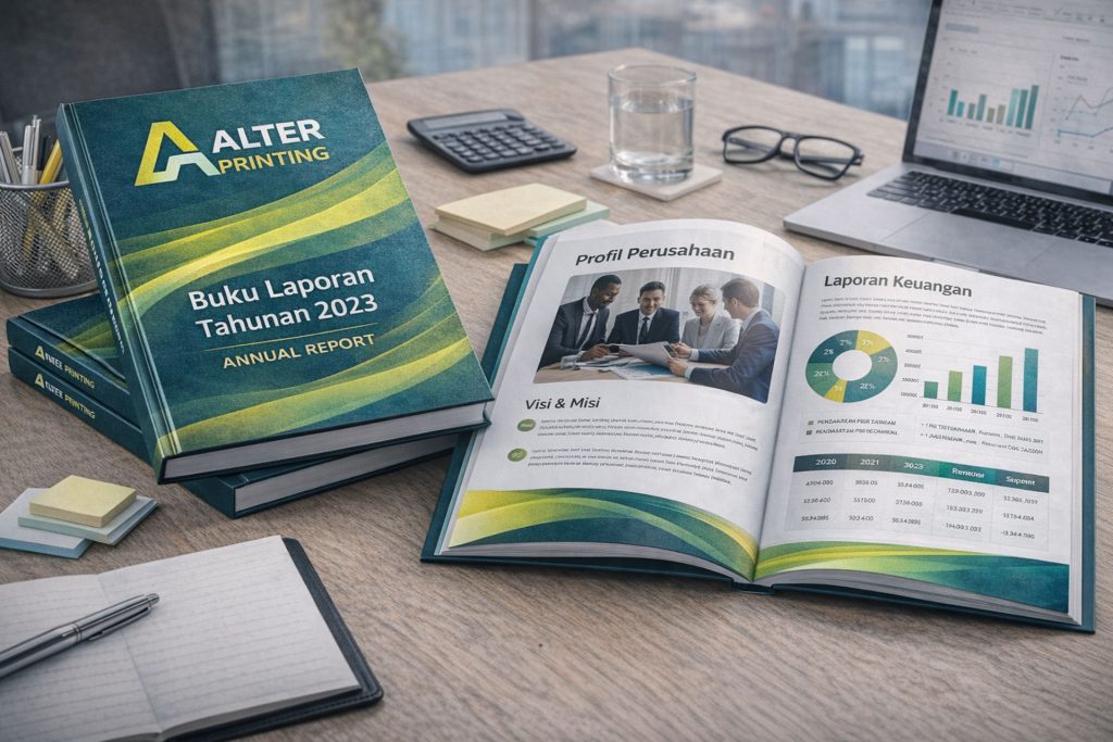 Buku Laporan Tahunan – Solusi Cetak Profesional untuk Perusahaan