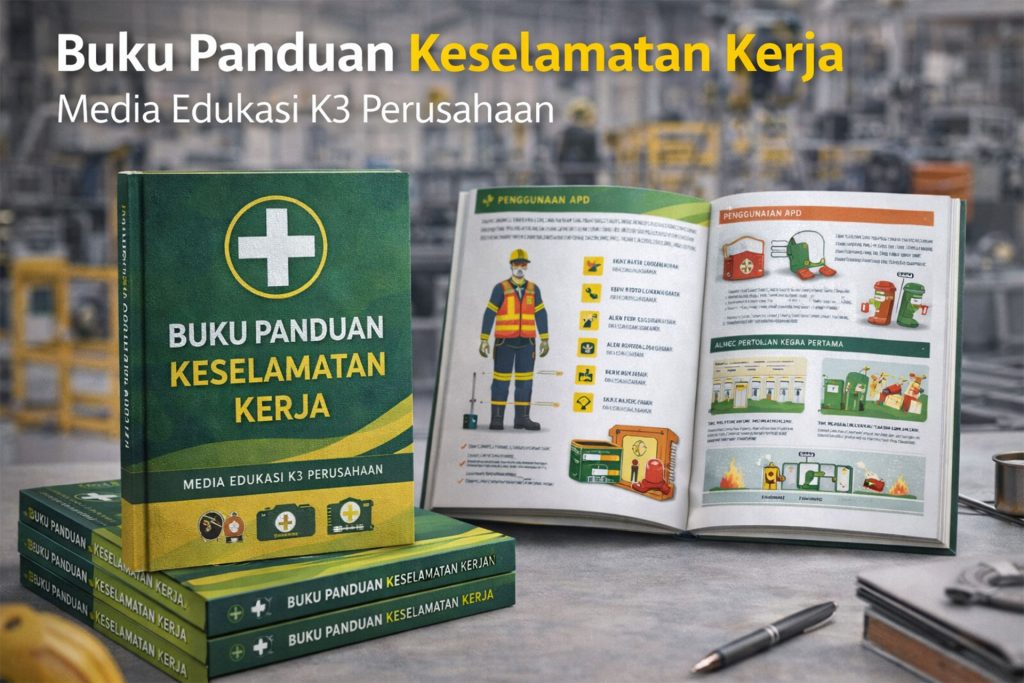Buku Panduan Keselamatan Kerja – Media Edukasi K3 Perusahaan