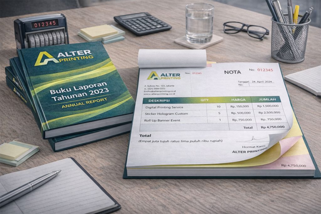 Cetak Nota NCR Custom – Transaksi Bisnis Lebih Praktis